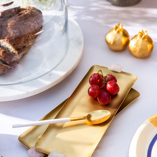 Brass Pomegranate Salt And Pepper Shaker Set