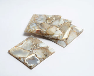 Brown Agate Coasters