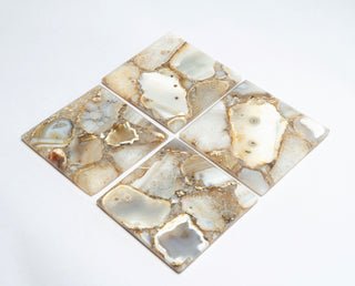 Brown Agate Coasters