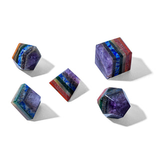 Seven Chakra Geometry Set of 5