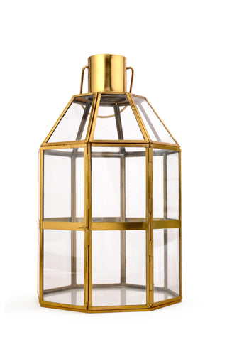 Large Glass Lantern: Illuminating Elegance for Any Space