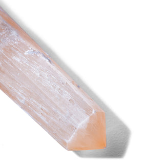 Orange Selenite Tower Octagonal