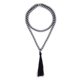 Hematite 108 Beads Japa Mala