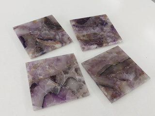 Amethyst Coasters Set